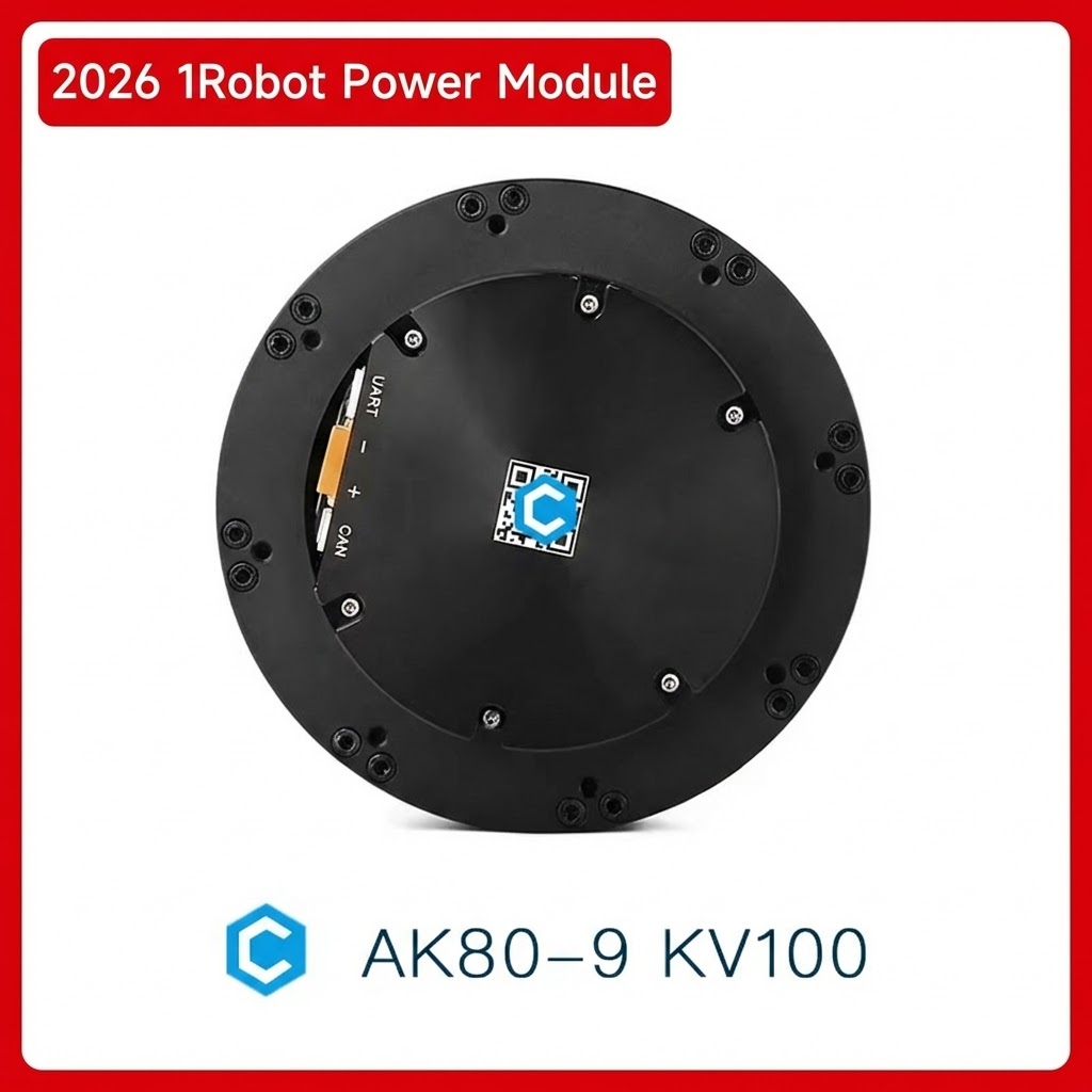 Ak80 9 Dynamic Actuator Robotics - Silnik CubeMars AK80-9, aktuator KV100 z