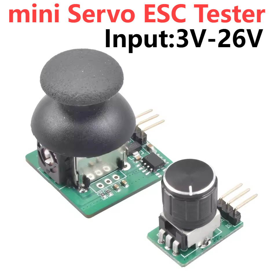 Brushless Motor Thrust Test Stand - Mini DC 2.6V-26V 1-6S Tester Serwo