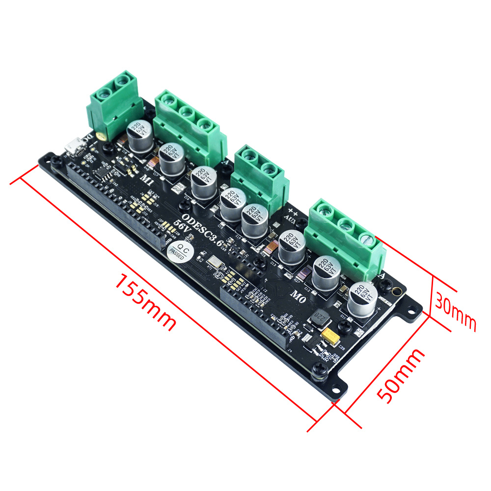 ODESC3.6 Optymalizuje wysokowy – Odrive Dual Brushless Motor Controller recenzja i cena